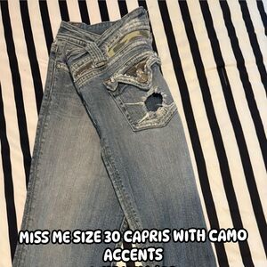 Miss Me Light Blue Denim Jeans